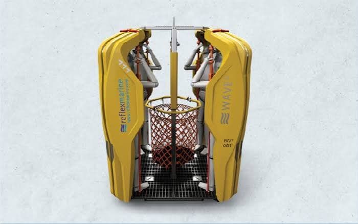 Personnel Transfer Basket WAVE-4 Reflex Marine